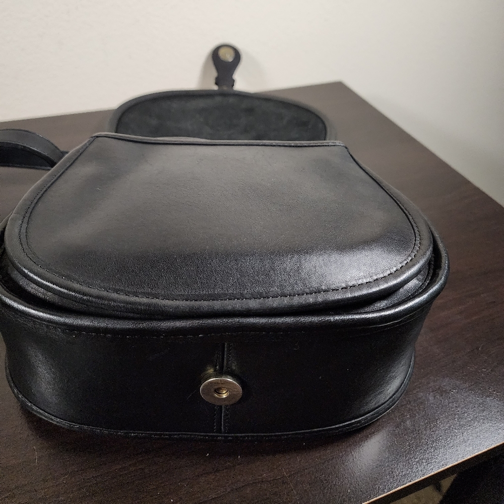 SOLD Vintage Coach Saddle Bag #9851 - Picture 11 of 14